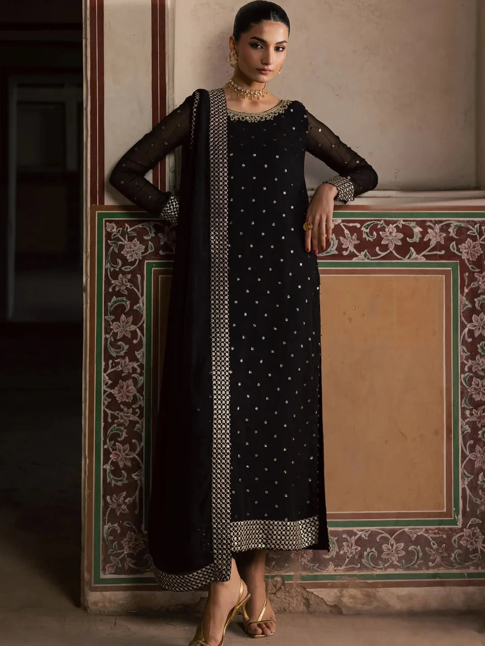 Amaal Embroidered 3pc
