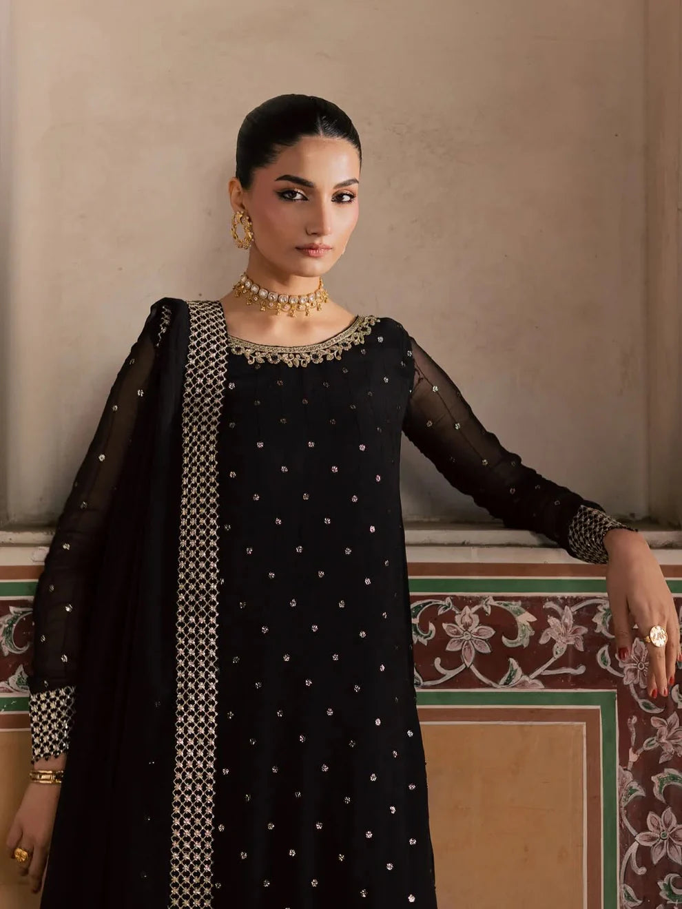 Amaal Embroidered 3pc