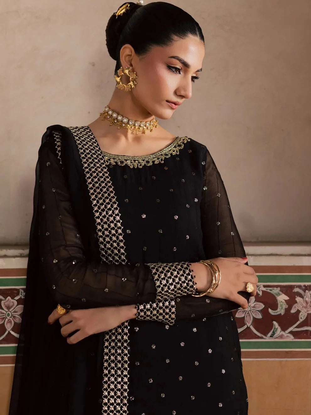 Amaal Embroidered 3pc