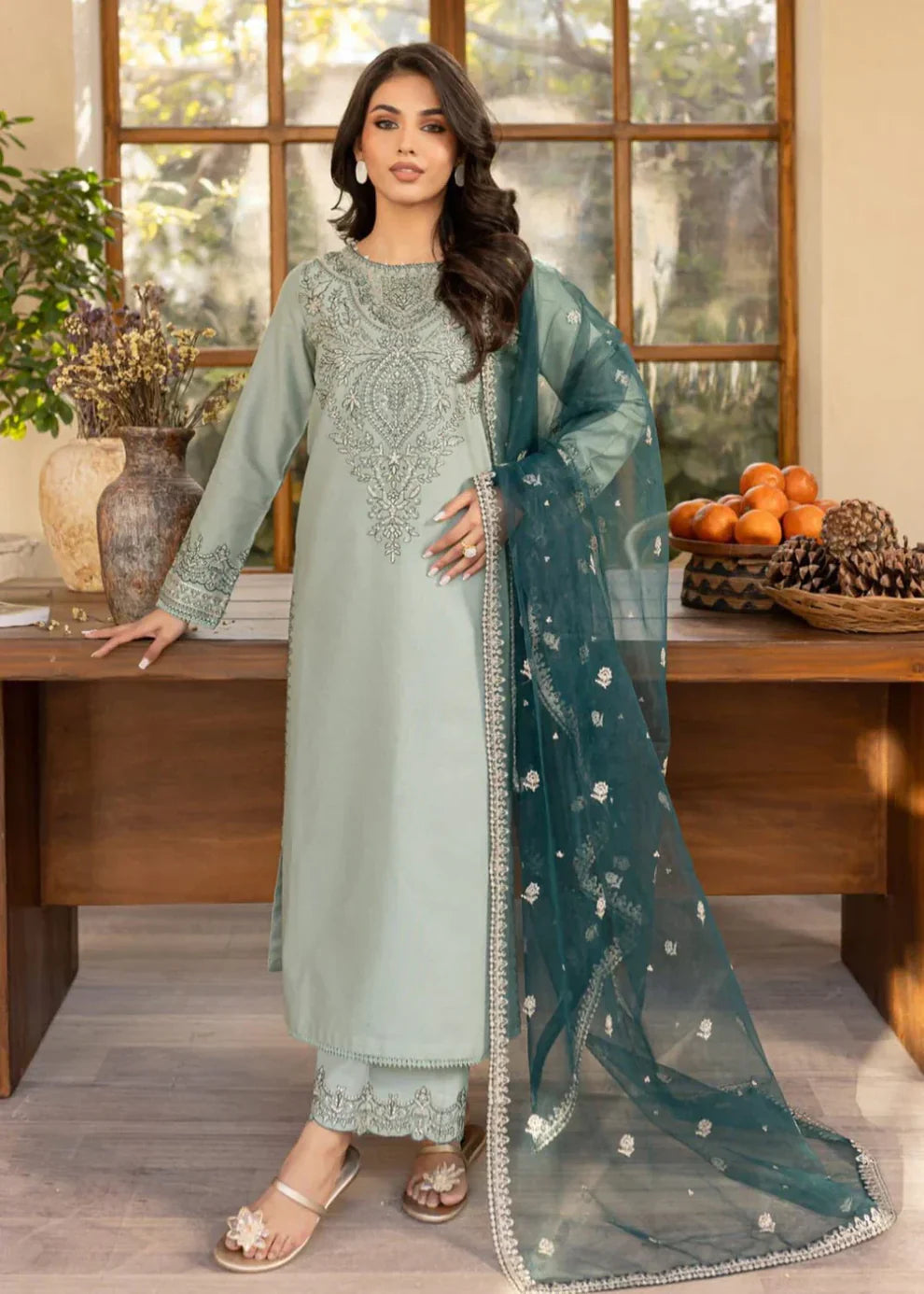 SEA SAND EMBROIDERED 3PCS