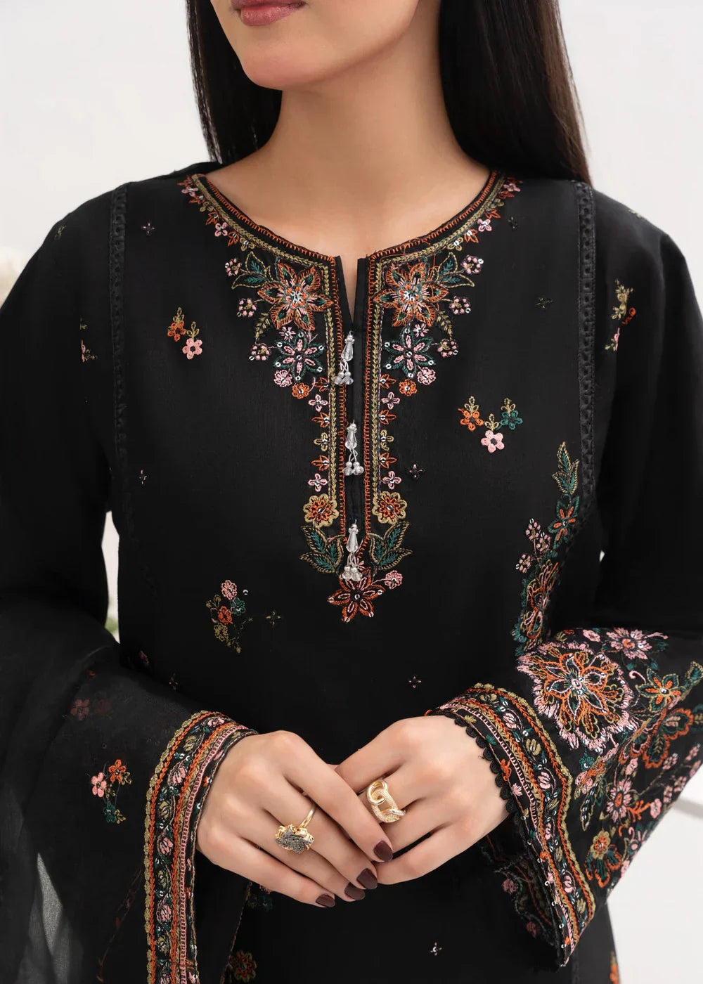 HAREEM EMBROIDERED 3PCS